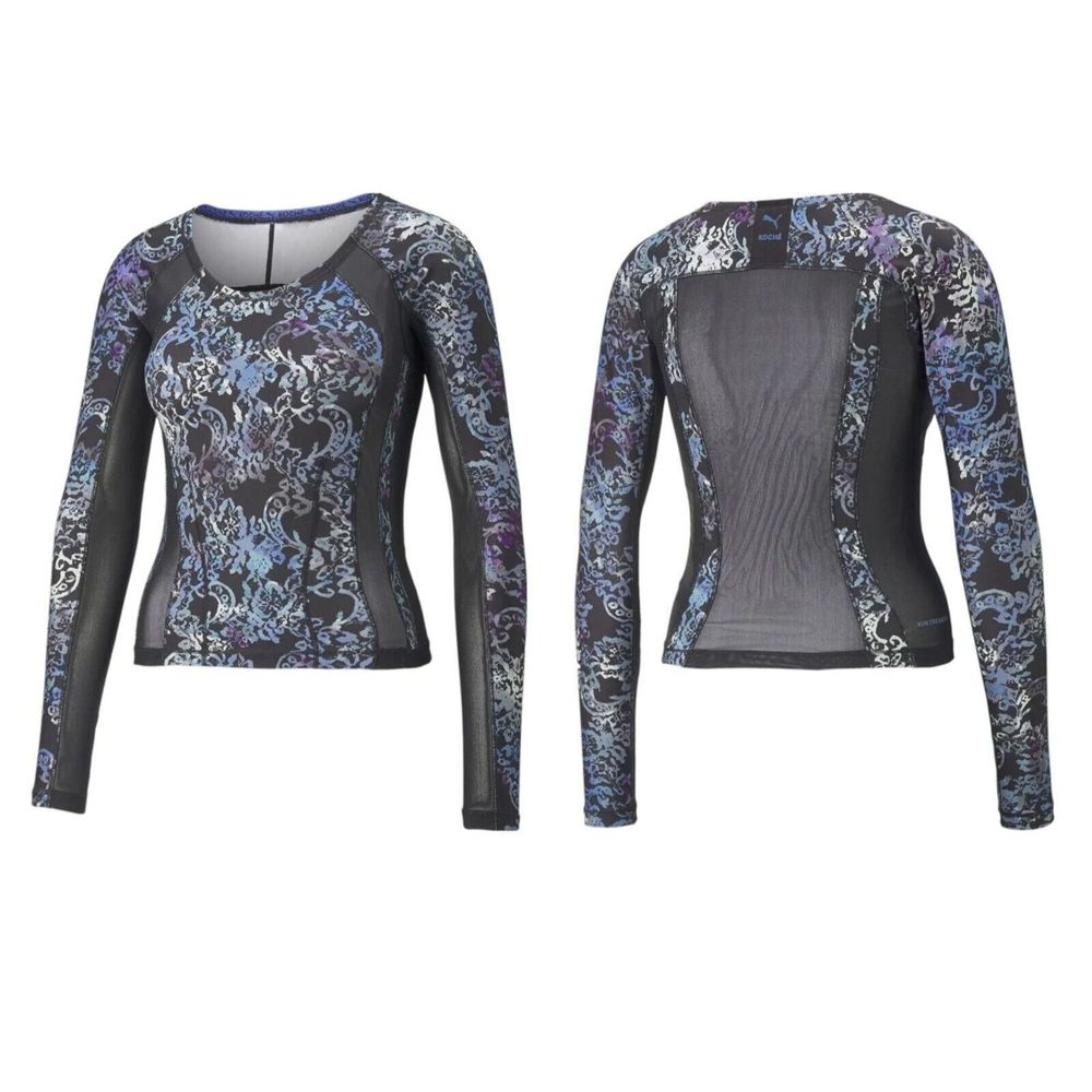 Puma x Koche Women's XS Long Sleeve Tight Training Top Legion Blue 535985-77